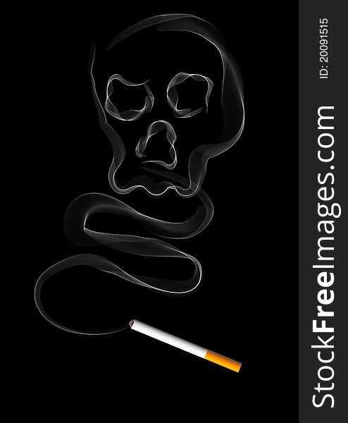 The Smoke Of Cigarette