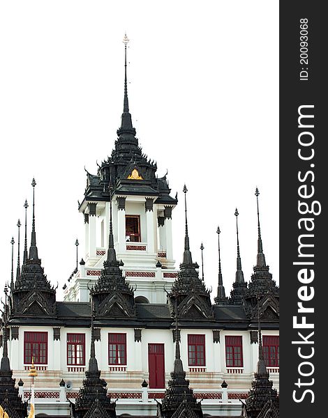 Loha Prasat Metal Palace Bangkok Thailand Travel