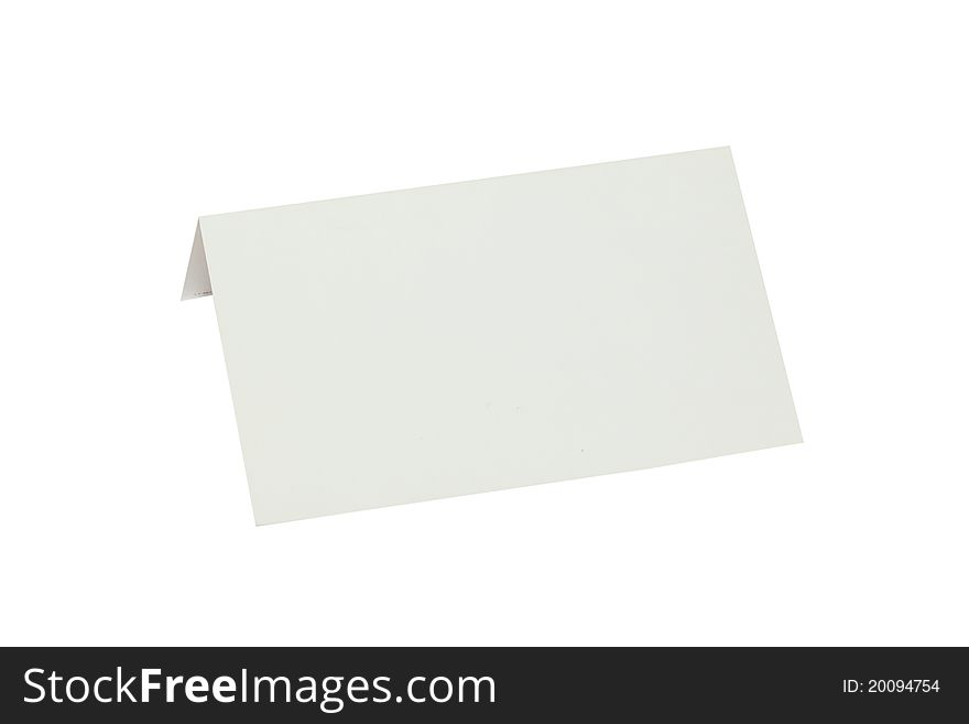 Paper Isolated