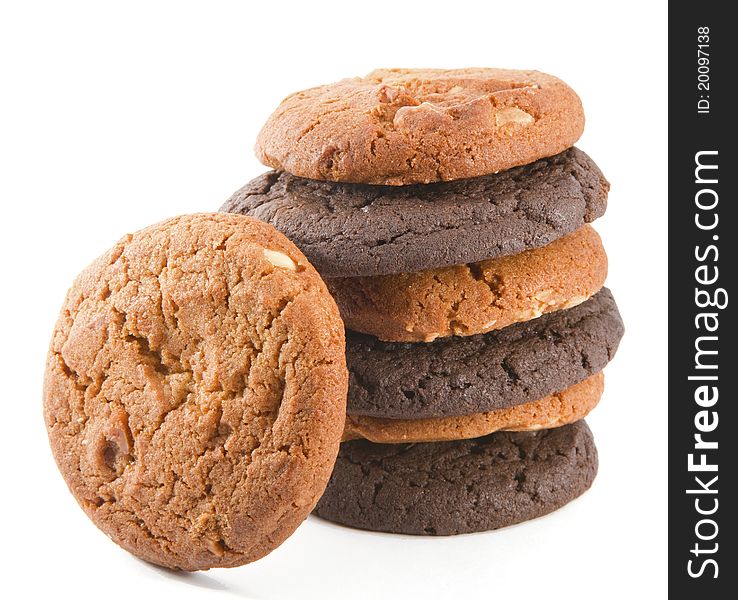 Stack Of Chocolate Cookies
