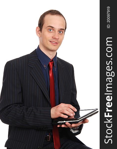 The Young Enterprising Man With The Laptop
