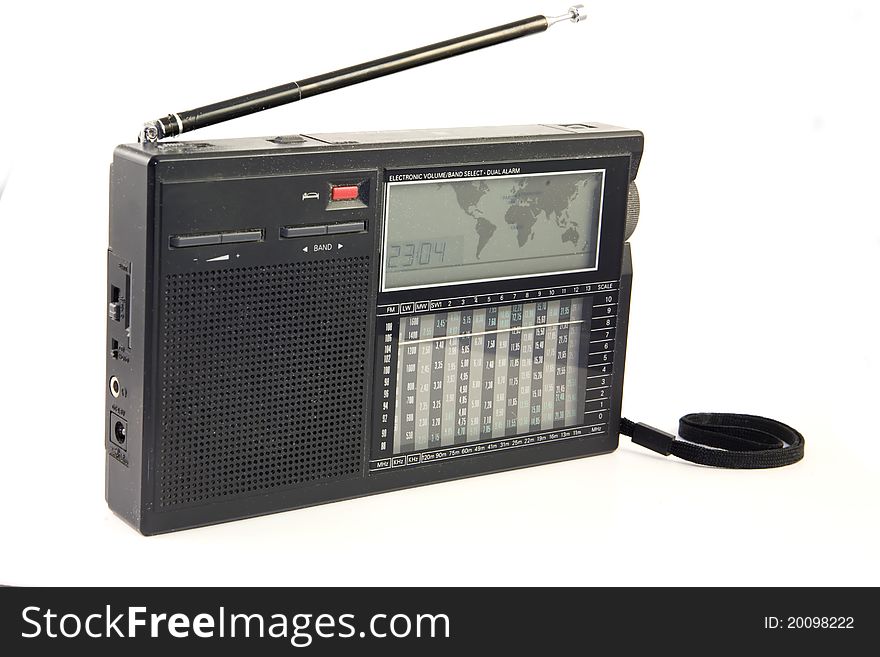 Portable radio from beginning of 90-th