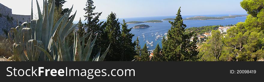 Island Hvar panorama - Croatia