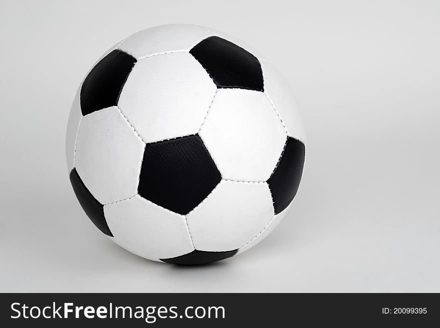 An image of ball on neutral background. An image of ball on neutral background