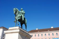 Statue In Munich Royalty Free Stock Image