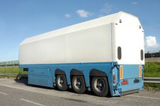Trailer Of Truck Stock Photo Trailer Of Truck Stock Photo