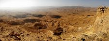 Panorama Of Desert In Israel. Royalty Free Stock Photos Panorama Of Desert In Israel. Royalty Free Stock Photos