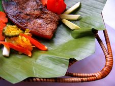 Free BBQ Pork Chop Royalty Free Stock Photography - 2017047