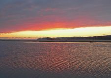 Sunset On Sea Royalty Free Stock Image Sunset On Sea Royalty Free Stock Image
