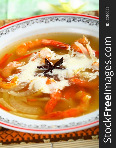 Fish Soup With Vegetables