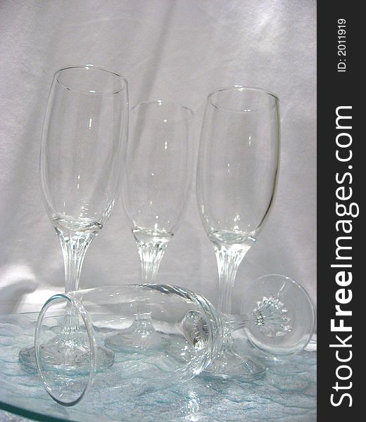 Picture of some wine glasses