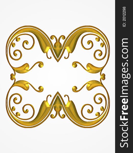 Gold Decoratve Design Pattern