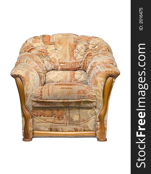 Armchair With Abstract Pattern