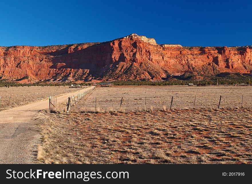 Sandstone Formations In Red Canyon