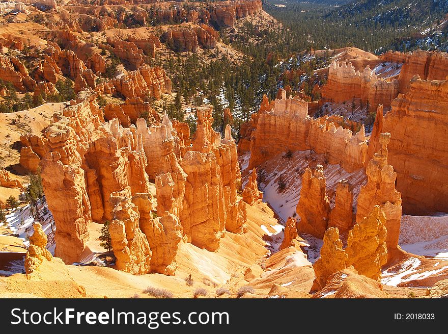 The Bryce Canyon National Park, Utah, USA