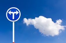 Curved Road Traffic Sign Stock Images Curved Road Traffic Sign Stock Images