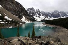 Moraine Lake Royalty Free Stock Images Moraine Lake Royalty Free Stock Images