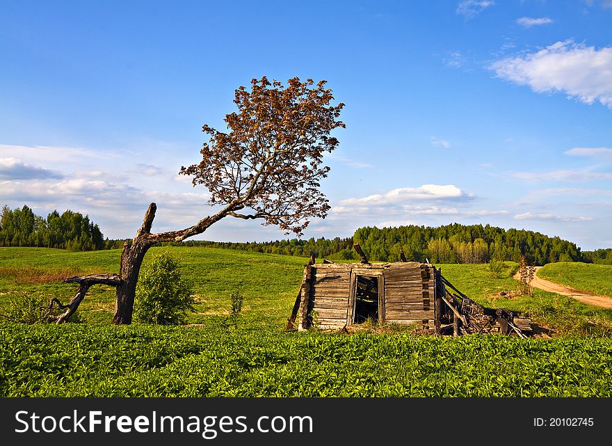 Abandoned home in countryside. Latvia. Abandoned home in countryside. Latvia.