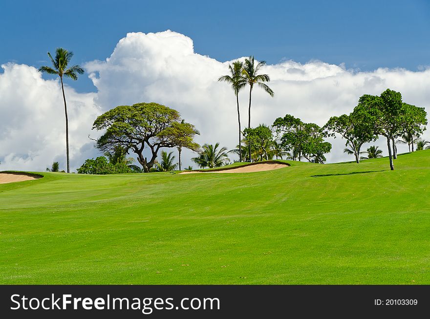 Beautiful golf place.