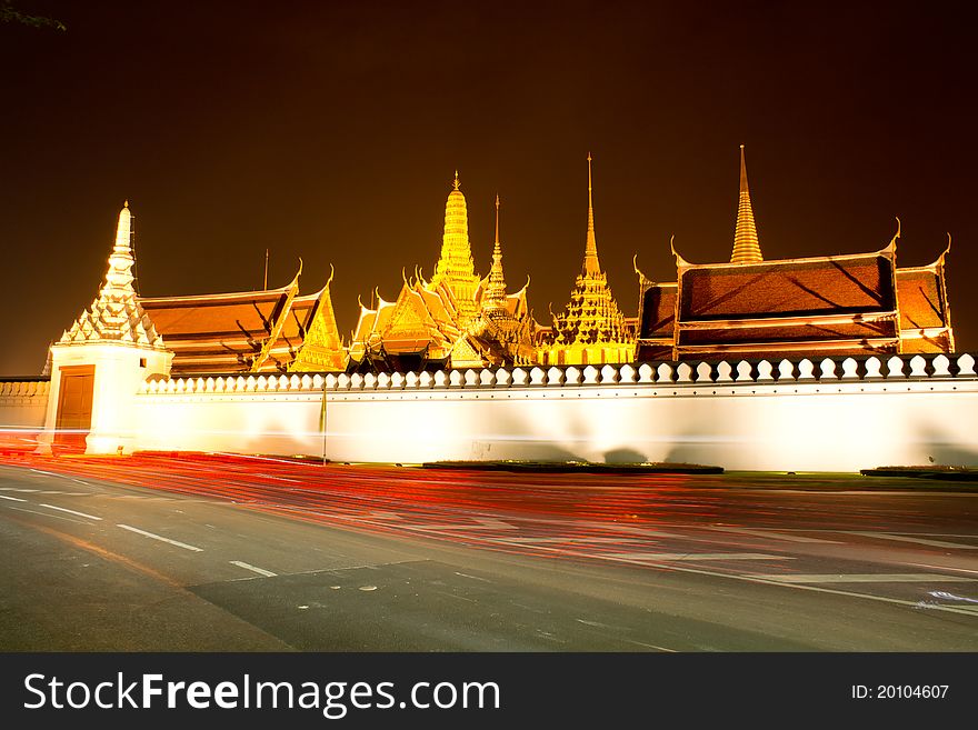 The magnificent Wat Phra Kaew in Thailand