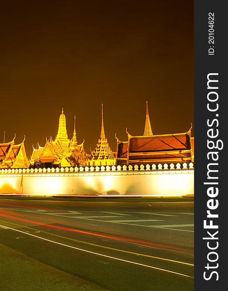 The magnificent Wat Phra Kaew in Thailand