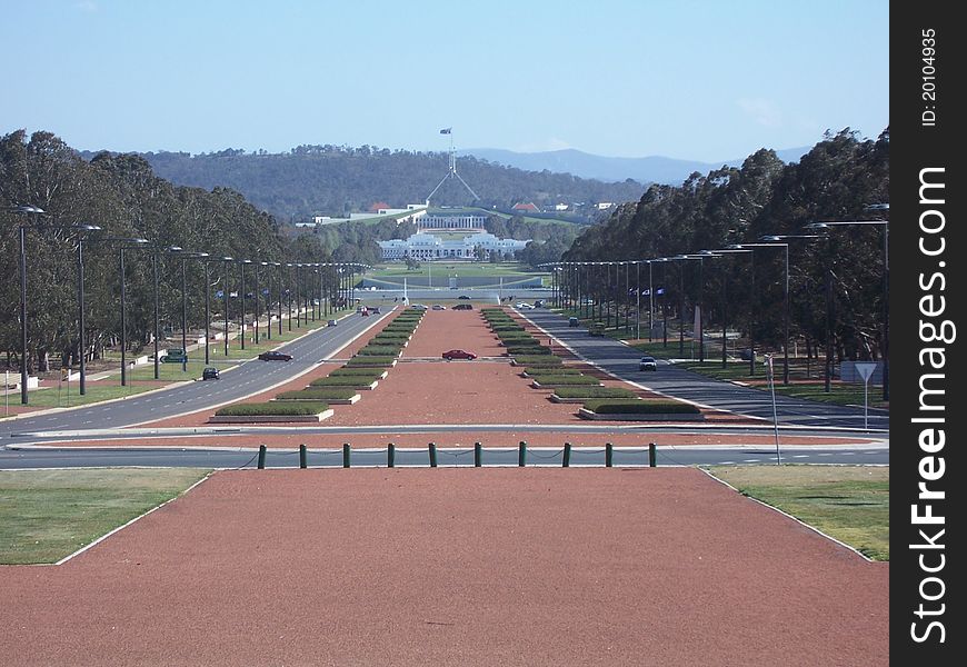 I took this photo looking from the Australian War Memorial in Canberra, Australia. It is a beautiful view of the Capitol Building in Canberra. I took this photo looking from the Australian War Memorial in Canberra, Australia. It is a beautiful view of the Capitol Building in Canberra.