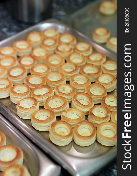 Petit fours tray at a cocktail