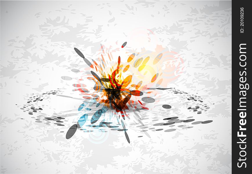 Abstract Explosion Background