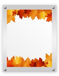 Advertising Autumn Leaves Stock Images Advertising Autumn Leaves Stock Images