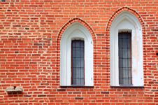 Red Brick Wall Royalty Free Stock Image Red Brick Wall Royalty Free Stock Image