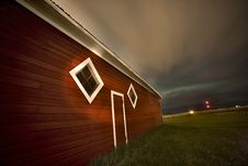 Rural Barn Night Photograhy Royalty Free Stock Photos Rural Barn Night Photograhy Royalty Free Stock Photos