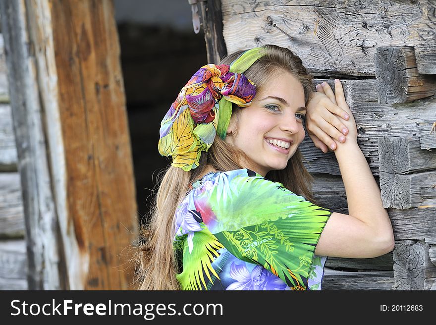 Portrait Of A Beautiful Girl