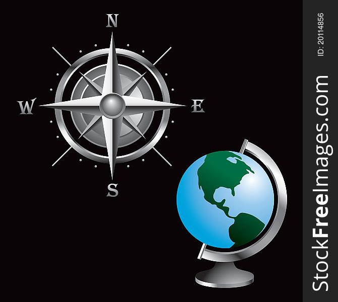 Globe And Compass