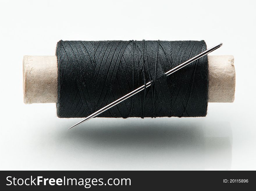 The Coil Of Threads With A Needle