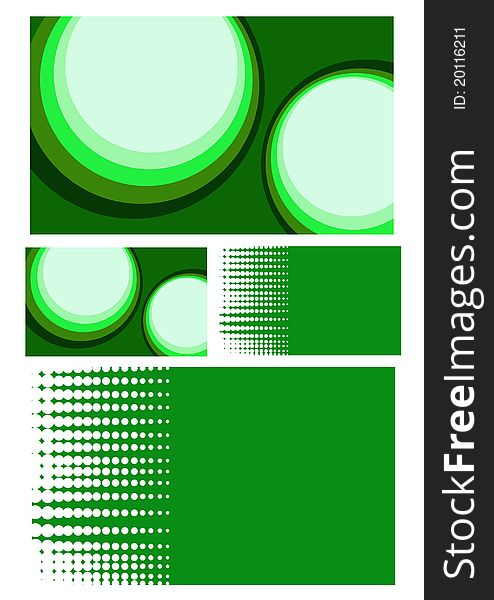 Vector collection business cards templates. Vector collection business cards templates