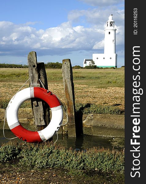 Hurst Lighthouse West Solent Hampshire Southern England