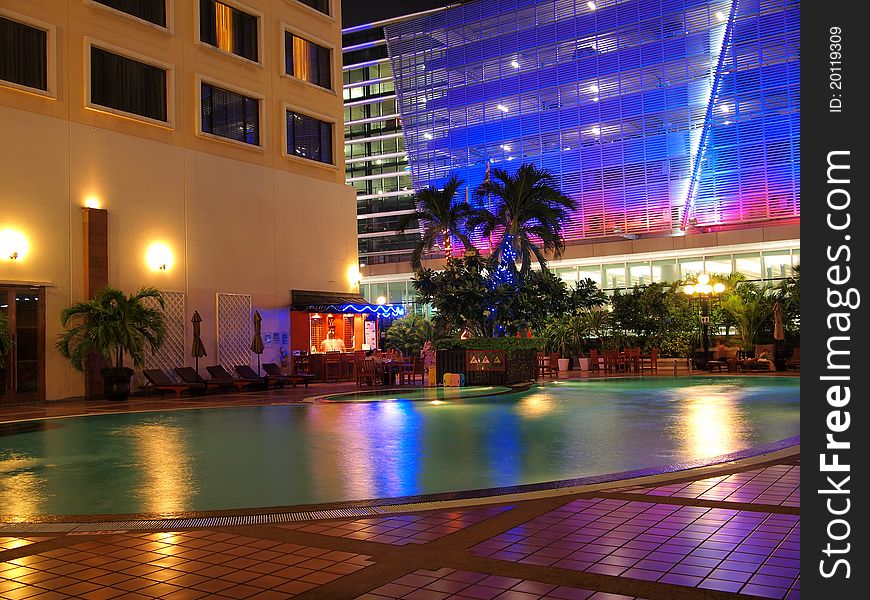 Good hotel always has a good swimming pool
