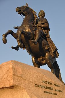 Peter The Great Statue Sankt Petersburg Stock Photos Peter The Great Statue Sankt Petersburg Stock Photos