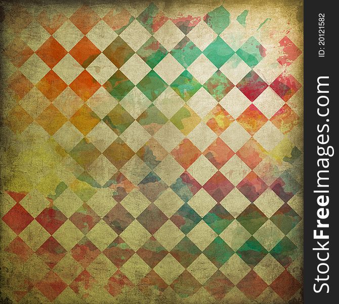 Abstract paint on grunge background. Abstract paint on grunge background