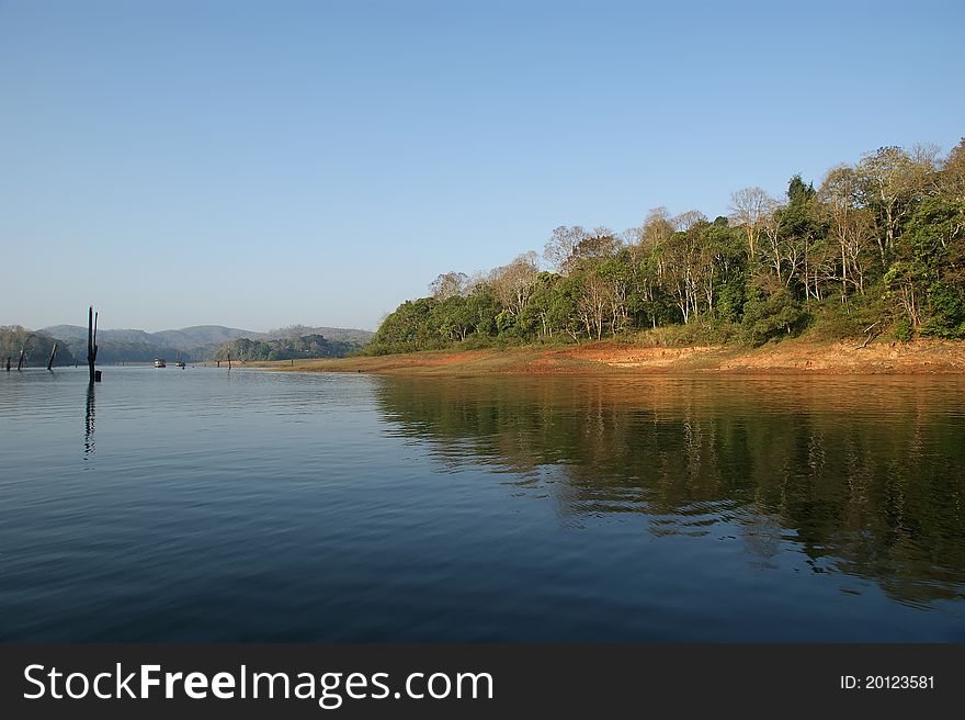 Lake, Periyar National Park, Kerala
