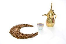 Arabic Coffee Royalty Free Stock Photography