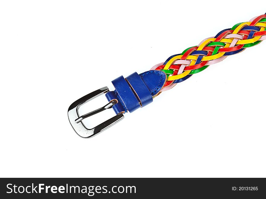 Colorful Belt  Isolated