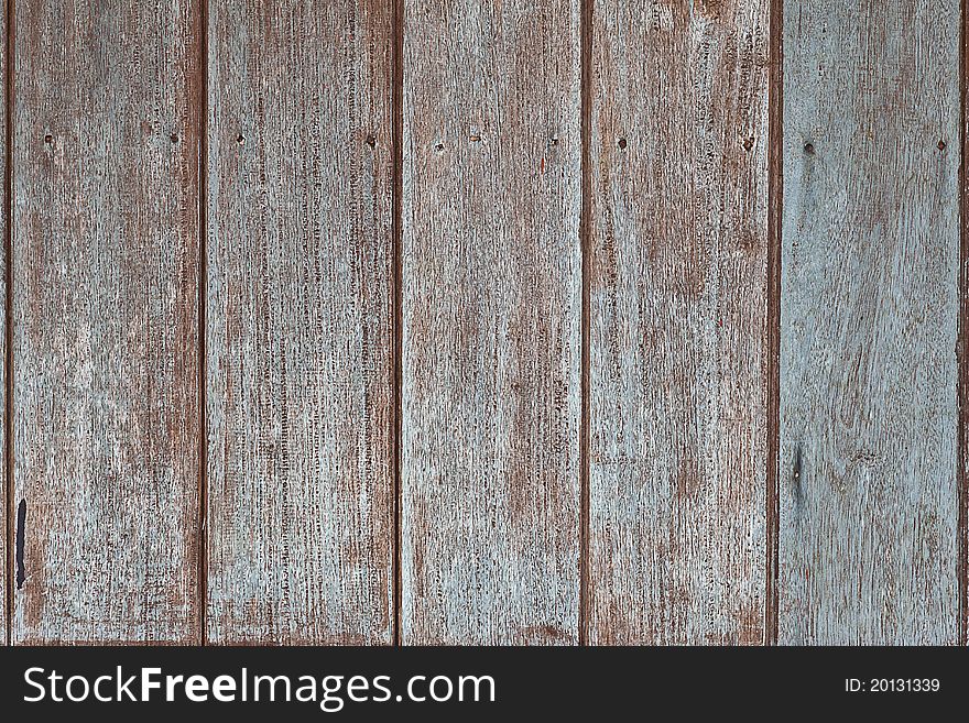 Old cracked wood texture as background
