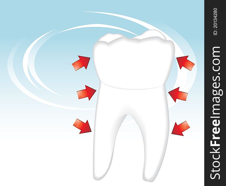 Healthy Tooth. Dental Concept