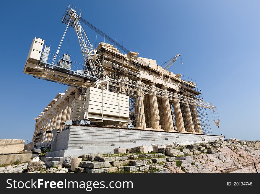 The Acropolis In Athens