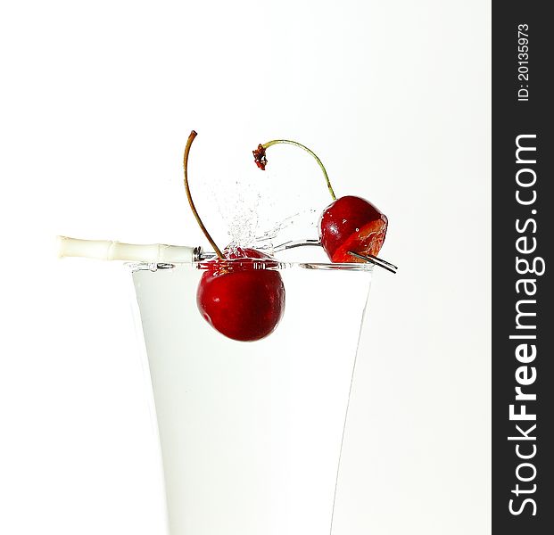 Cherries splash 3