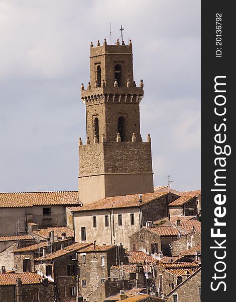 View of one of the most admired and fascinating towns in the Tuscany Italy. View of one of the most admired and fascinating towns in the Tuscany Italy