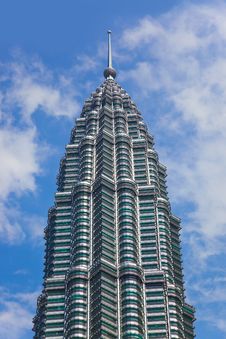 Twin Towers At Kuala Lumpur (Malaysia) Stock Photography Twin Towers At Kuala Lumpur (Malaysia) Stock Photography