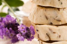 Handmade Soap With Lavender Flowers Royalty Free Stock Photos Handmade Soap With Lavender Flowers Royalty Free Stock Photos
