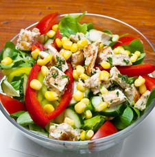Chicken Salad Royalty Free Stock Photography Chicken Salad Royalty Free Stock Photography